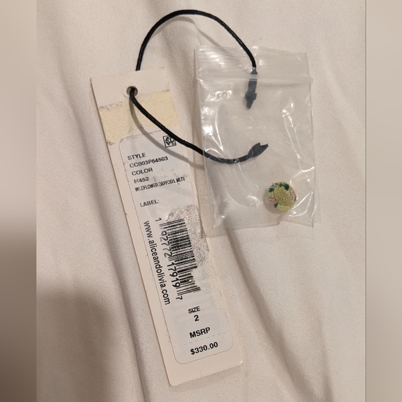 Alice + Olivia Hadley Floral Mini Dress - Picture 9 of 9